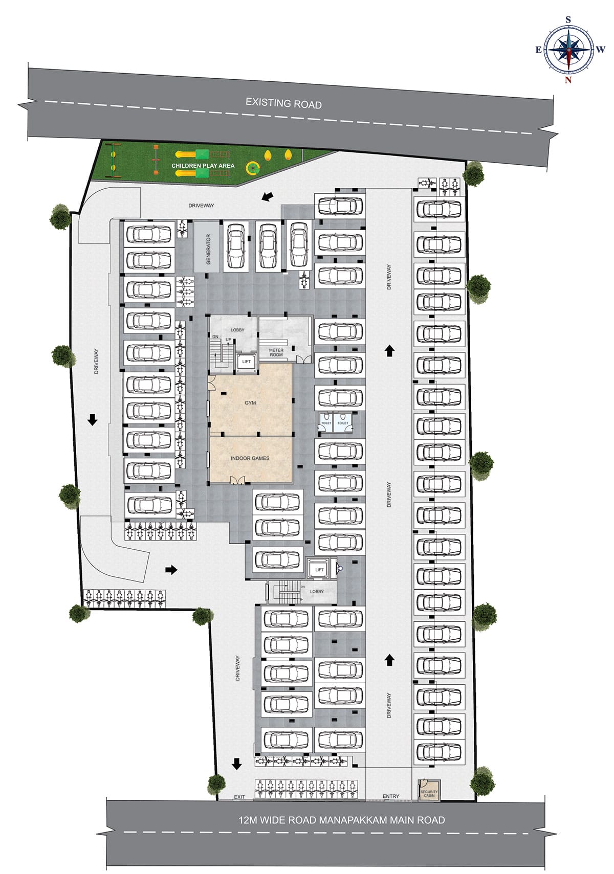 Stilt-floor-plan